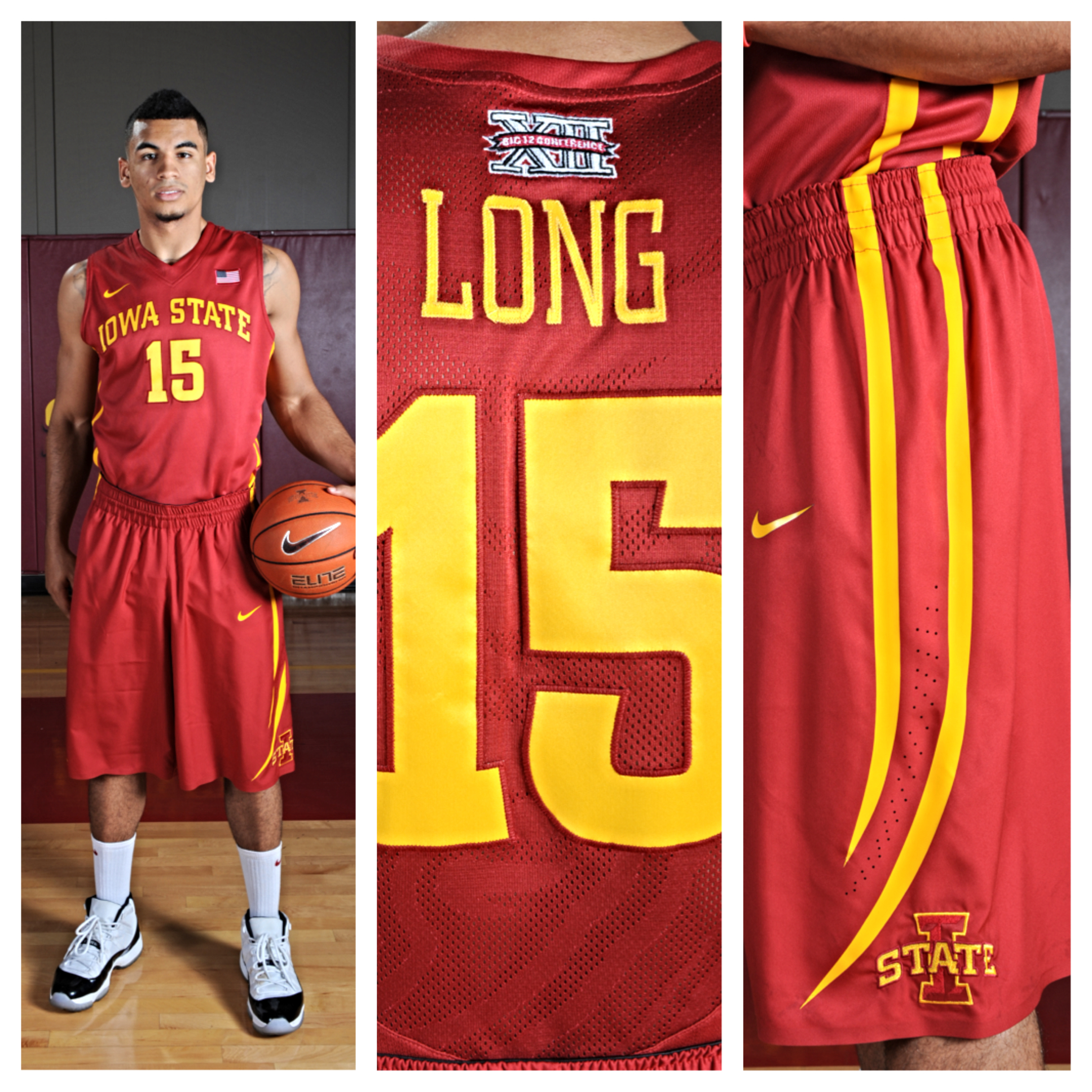 red and gold basketball jersey