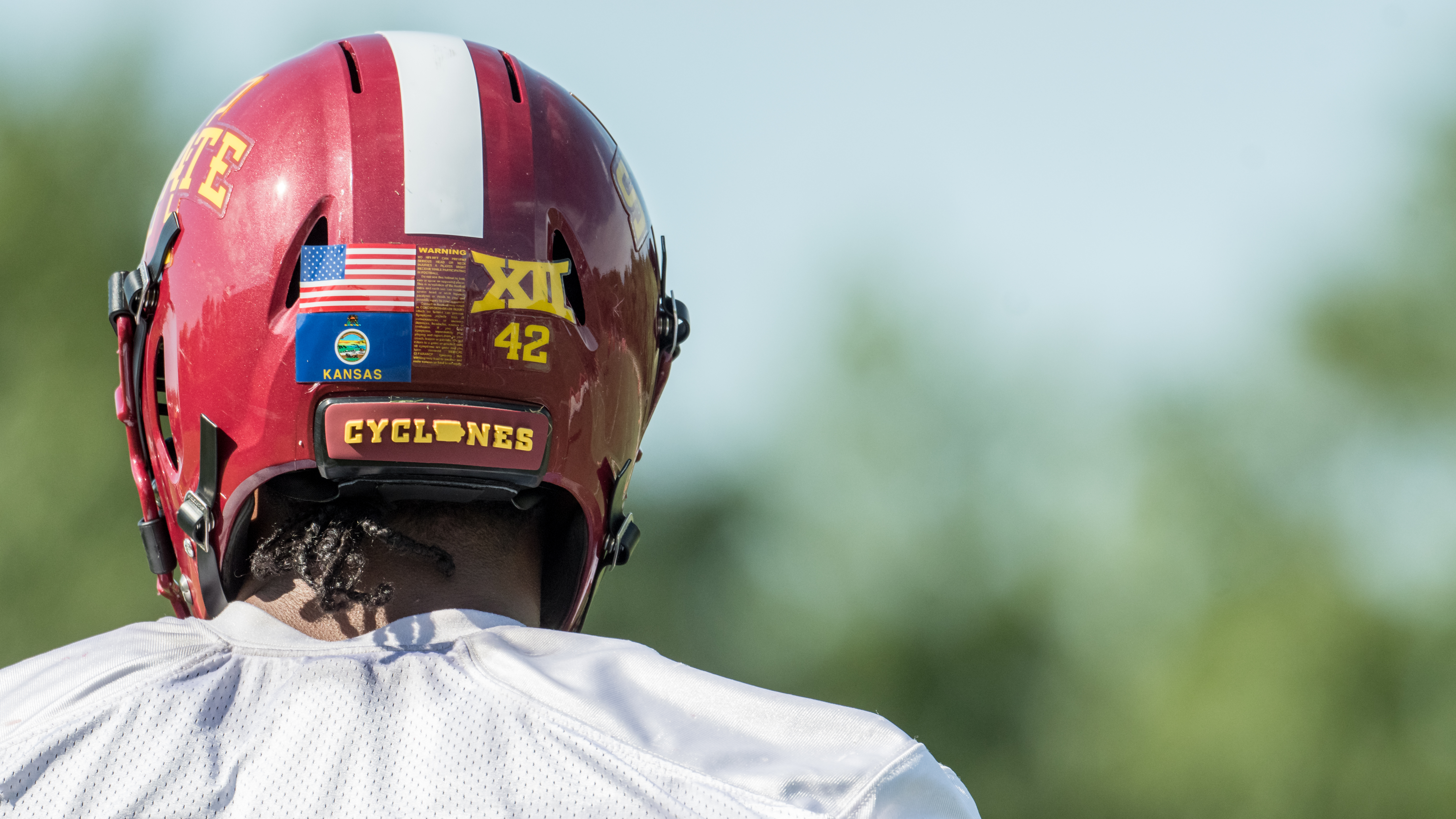 Cyclones To Sport State Flags On Helmets Cyclone Sidebar